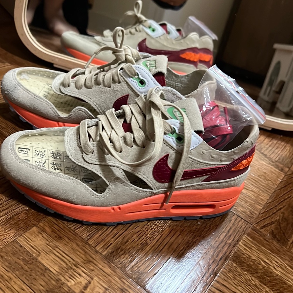 Nike mens Air Max 1 DD1870 100 Clot - Kiss of Death 2021 - Size 5.5